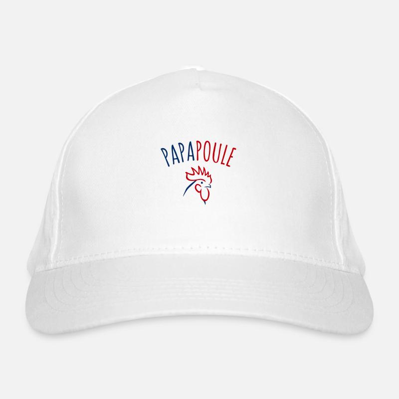 papapoule coq Casquette classique bio