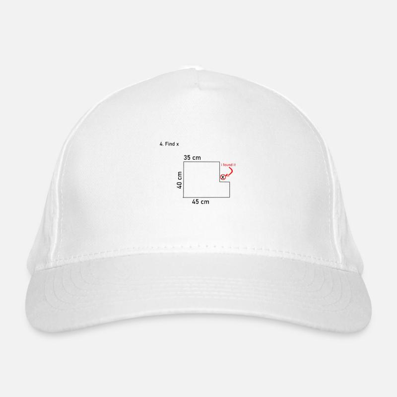 Mathematik Mathe Witz Geschenk Geschenkidee Nerdy Bio-Baseballkappe