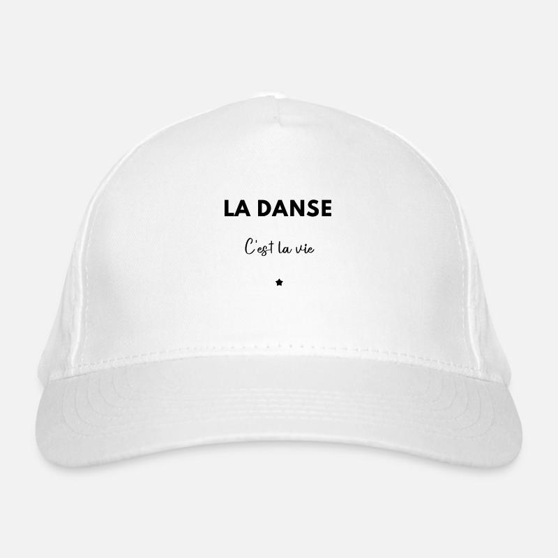 La danse c’est la vie Casquette classique bio