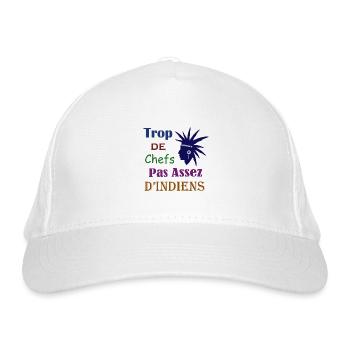 Trop de Chefs Colors - Casquette classique bio - blanc - Devant