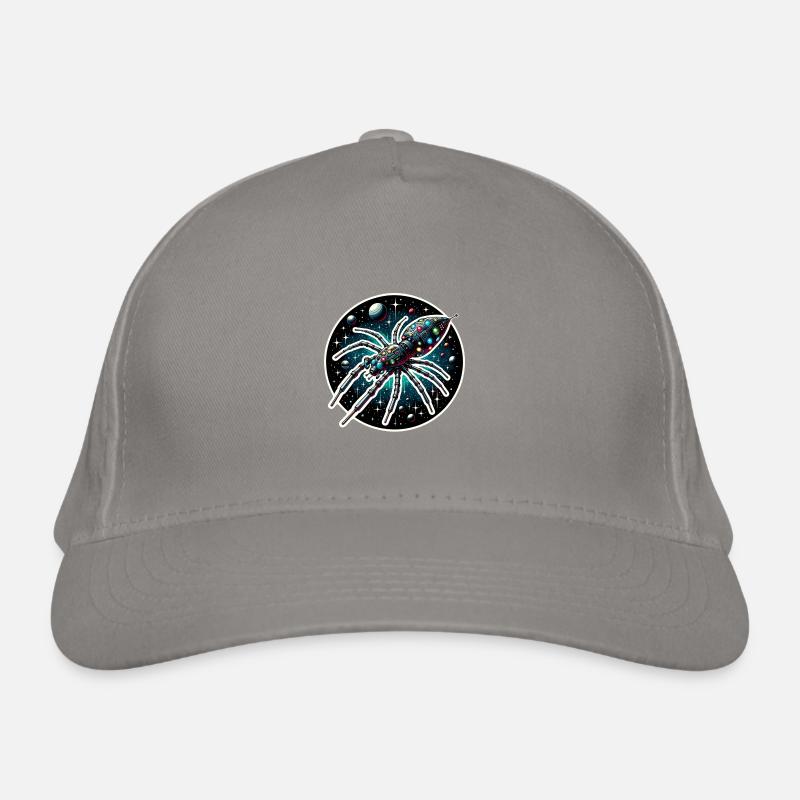 Fantastic spider spaceship in space Organic Baseball Cap
