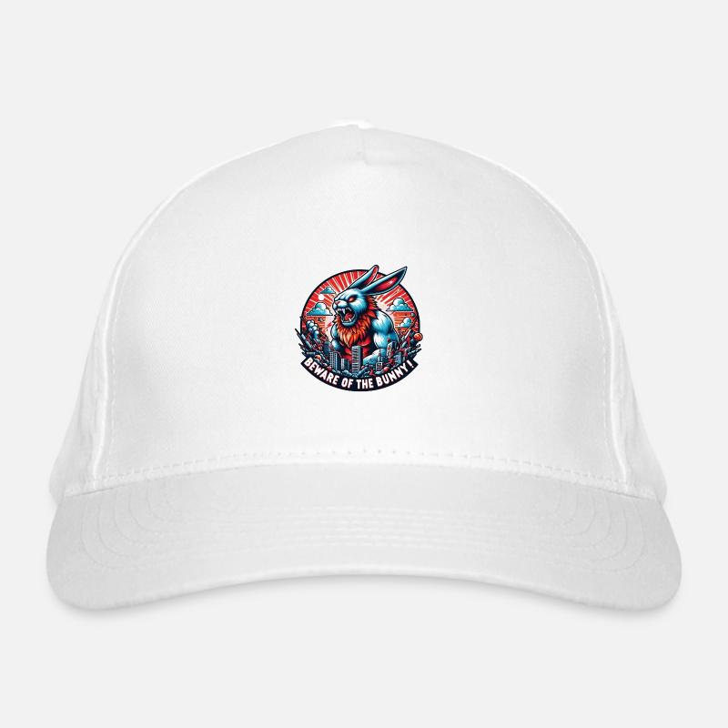 Beware of the Bunny Rabbit Disaster Organic Baseball Cap
