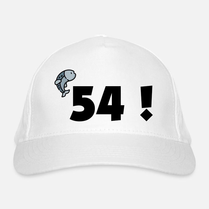 54 ! Casquette classique bio