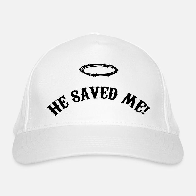 he_saved_me_001 Casquette classique bio