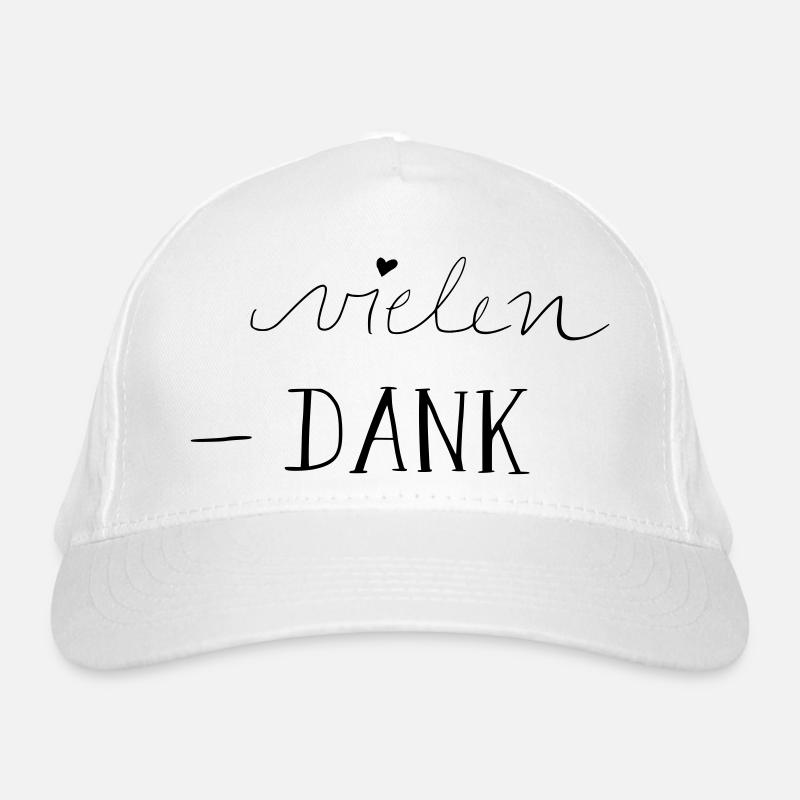vielen Dank Bio-Baseballkappe