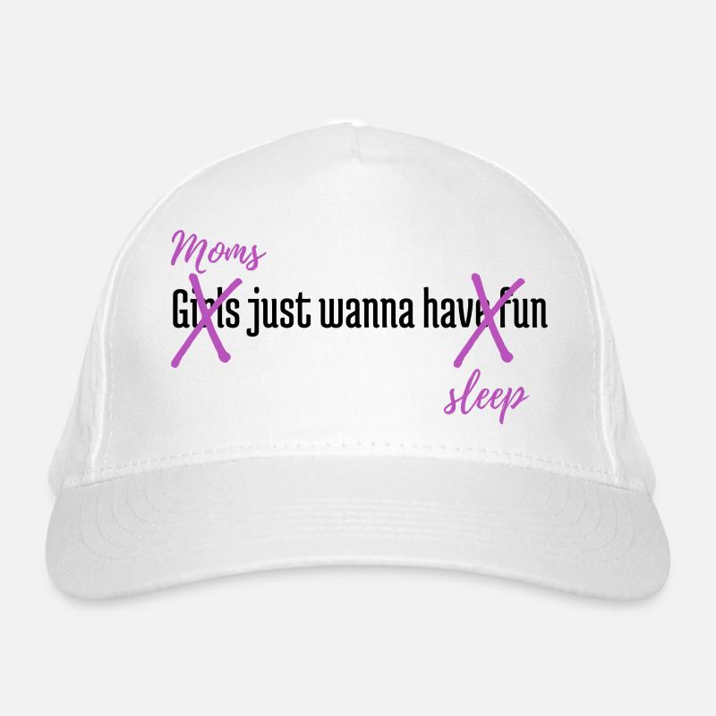 Les mamans veulent juste dormir Casquette classique bio