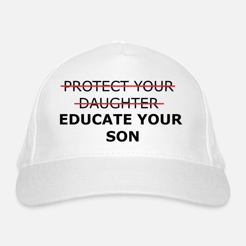 Educate your son (Womens ProChoice Abortion Rights Organic Baseball Cap
