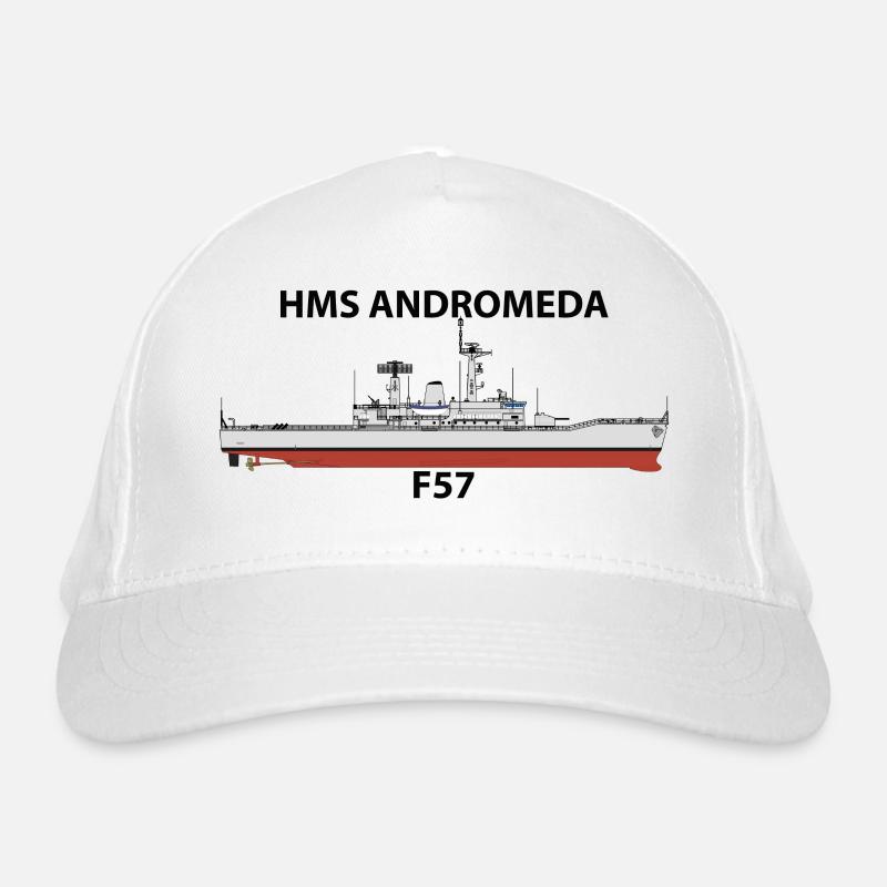 HMS ANDROMEDA -LEANDER ORIG Organic Baseball Cap