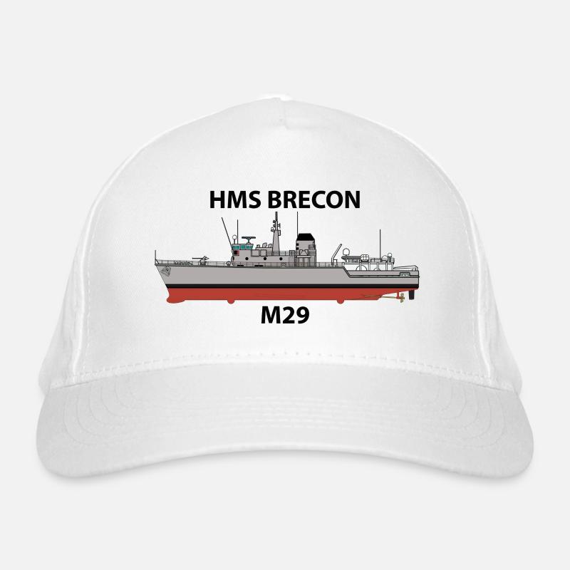 HMS BRECON - M29 - CLASSE HUNT Casquette classique bio