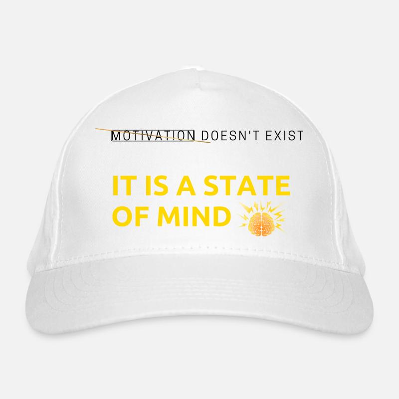 Motivation doesn’t exist MIND Organic Baseball Cap