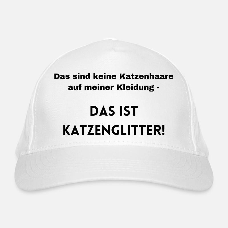 Das perfekte Statement zu Katzenhaaren Bio-Baseballkappe