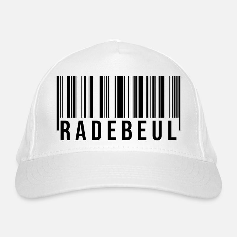 Radebeul Strichcode Bio-Baseballkappe