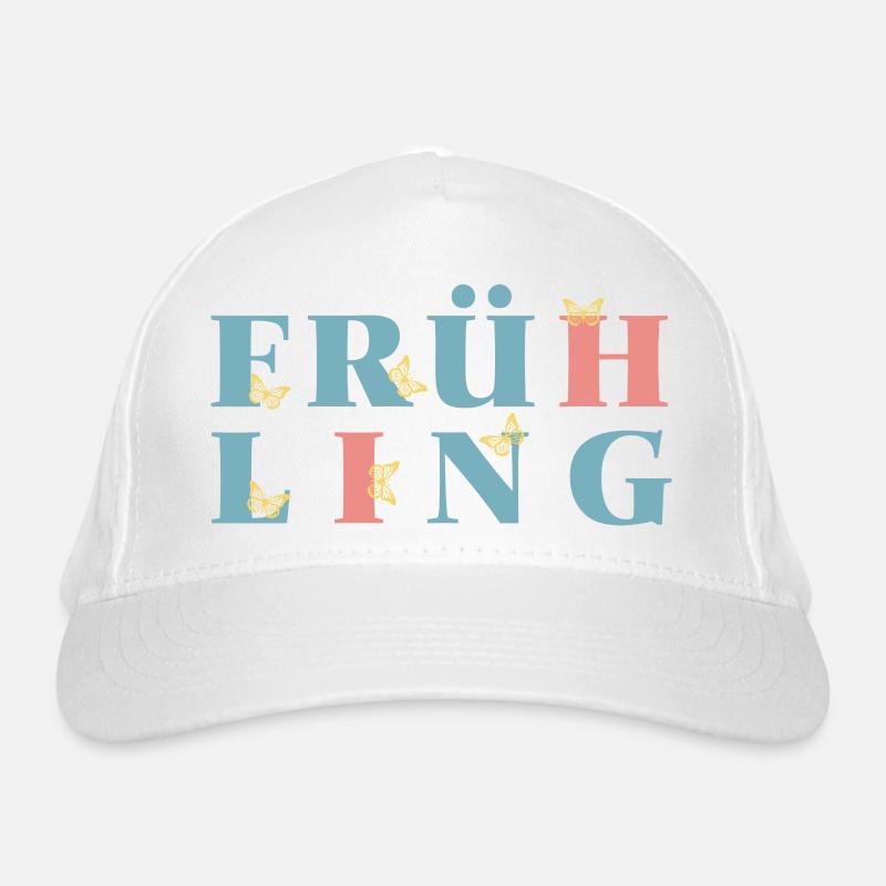 Hol Dir den Frühling nach Hause - Endlich Frühling Bio-Baseballkappe