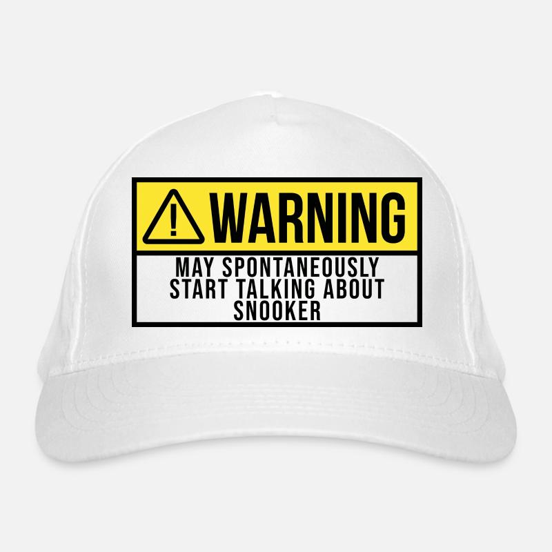 Snooker Organic Baseball Cap