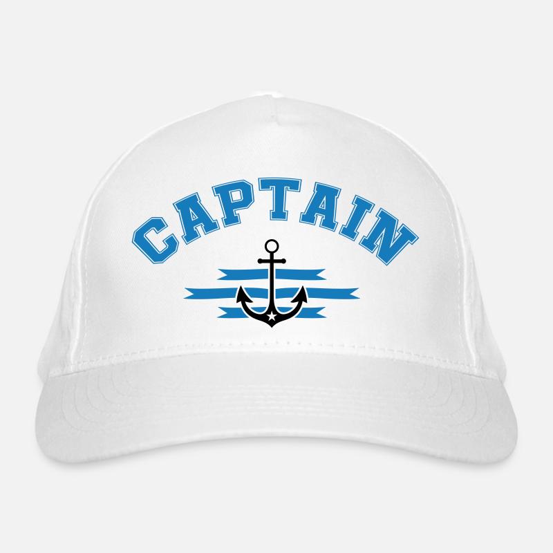 Anchor Captain Organic Baseball Cap