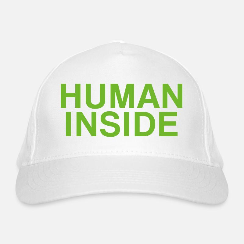 CONCEPTION DE TEXTE HUMAN INSIDE Casquette classique bio