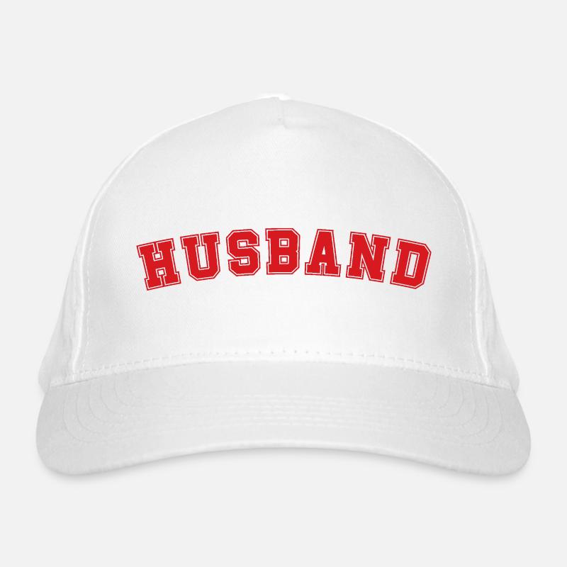 Husband Organic Baseball Cap