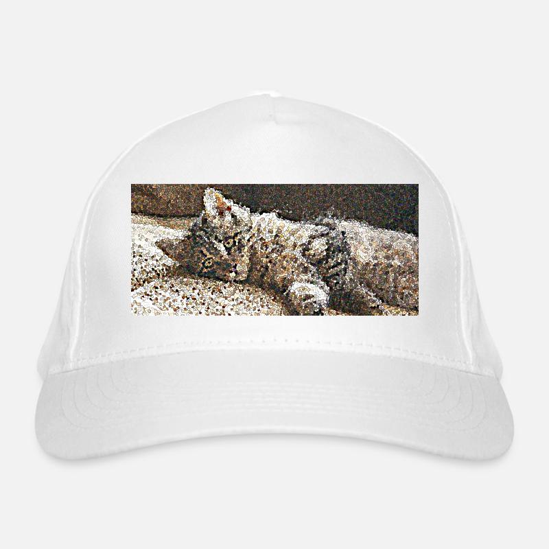 Tigrou the little cat Organic Baseball Cap