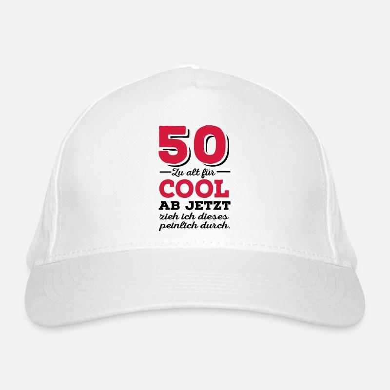 50 Bio-Baseballkappe