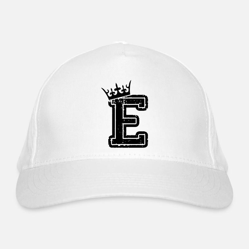 buchstabe_e_king Organic Baseball Cap