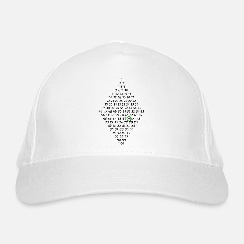 70th birthday Organic Baseball Cap