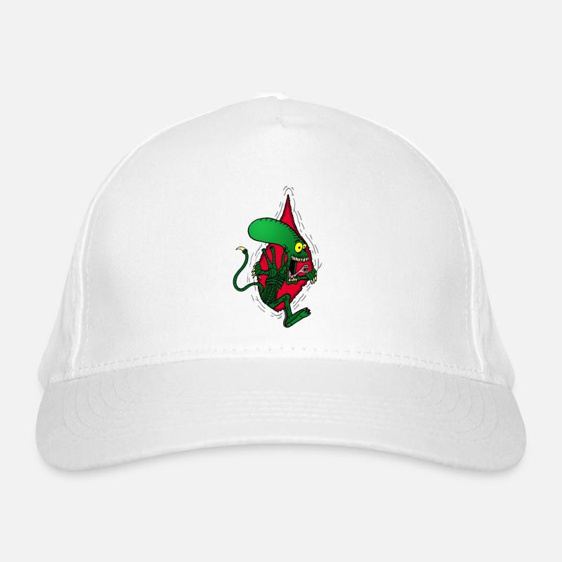 Alien alien monster Organic Baseball Cap