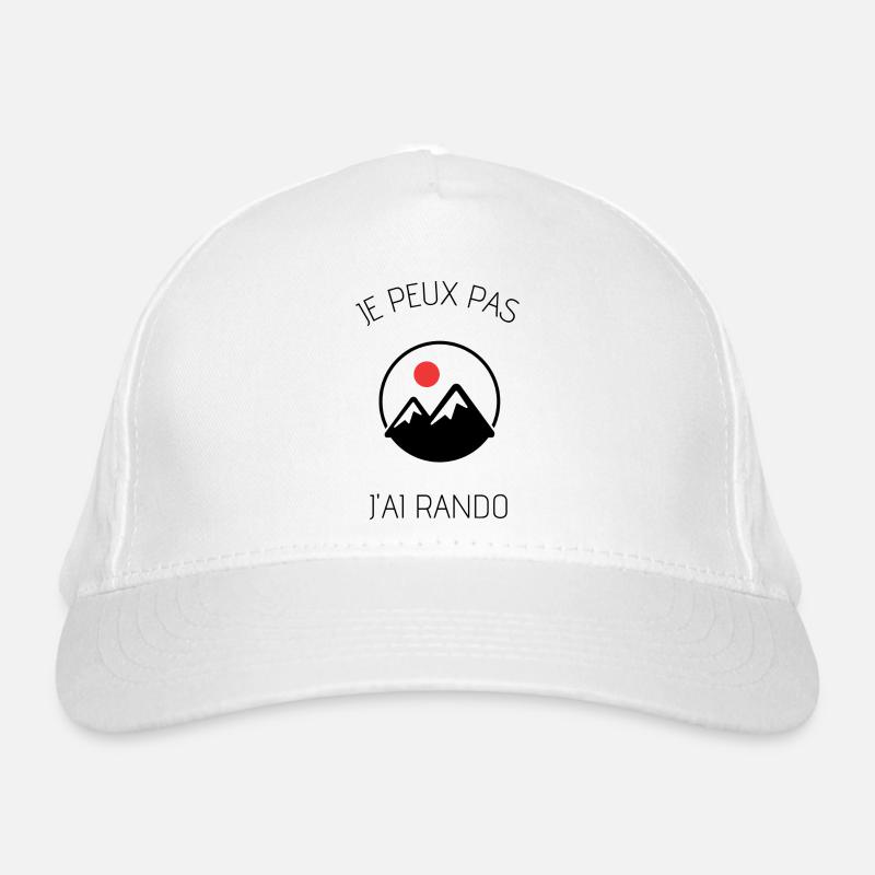 I can not I hike Organic Baseball Cap