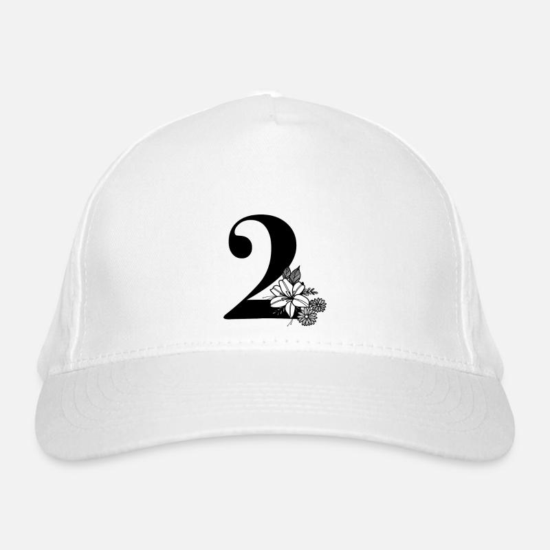Number 2 Organic Baseball Cap