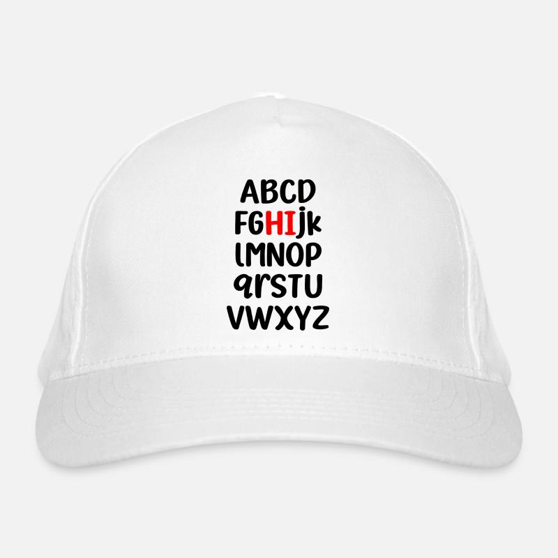 ABCD HI Organic Baseball Cap