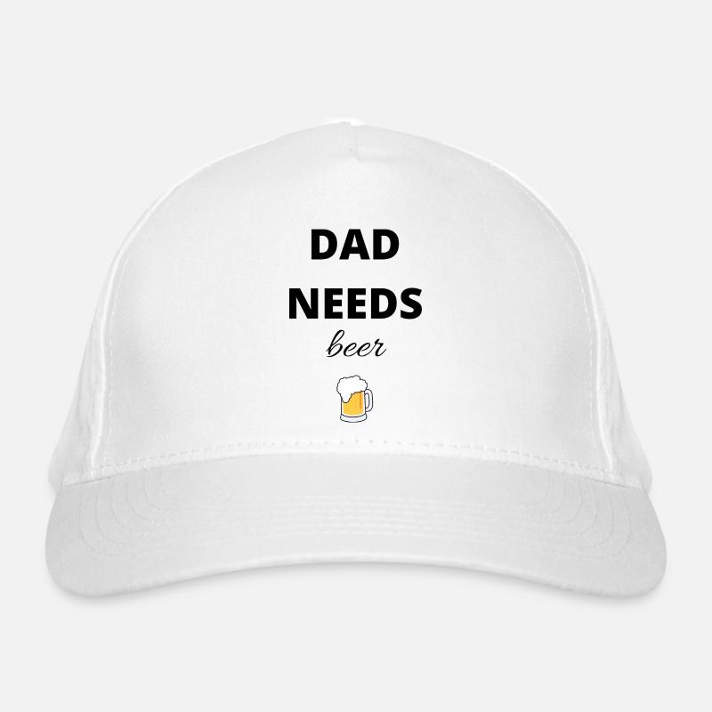 DadNeedsBeer Bio-Baseballkappe