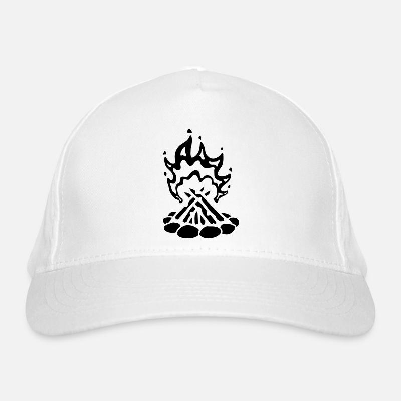 Feu de camp Camping Stones Casquette classique bio
