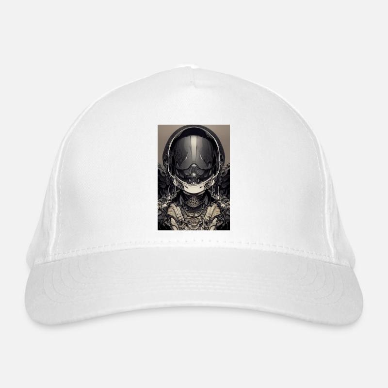 Abstract foreigner on a stick Organic Baseball Cap