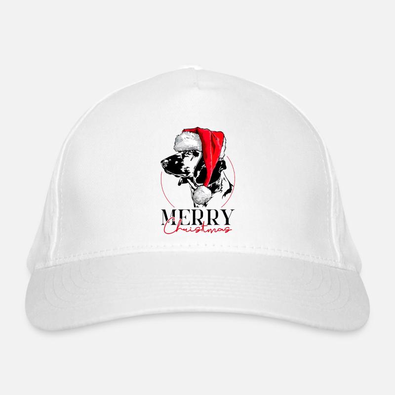 CHIEN DE SUEUR DE MONTAGNE BAVAROIS Joyeux Noël Casquette classique bio