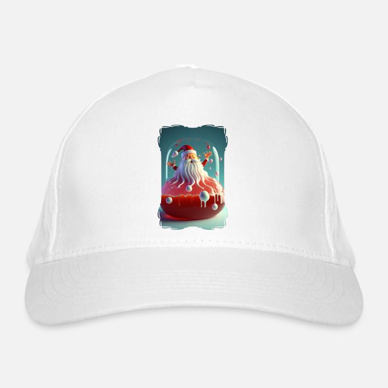 Weihnachtsmann-Gelee Bio-Baseballkappe