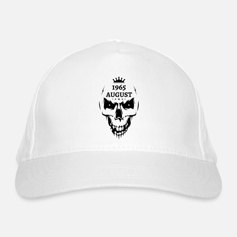 Août 1965 Crâne Casquette classique bio