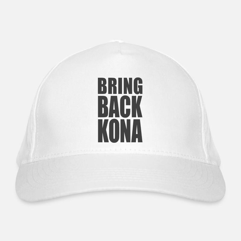 BRING BACK KONA 2023 SWIM CYCLING RUNNING TRIATHLO - Bio-Baseballkappe - Weiß