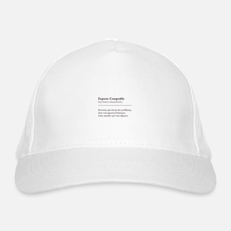 Experte Comptable Definition Casquette classique bio
