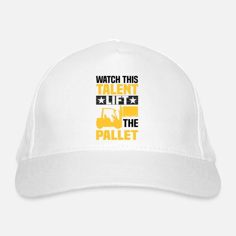 Gabelstaplerfahrer Bio-Baseballkappe