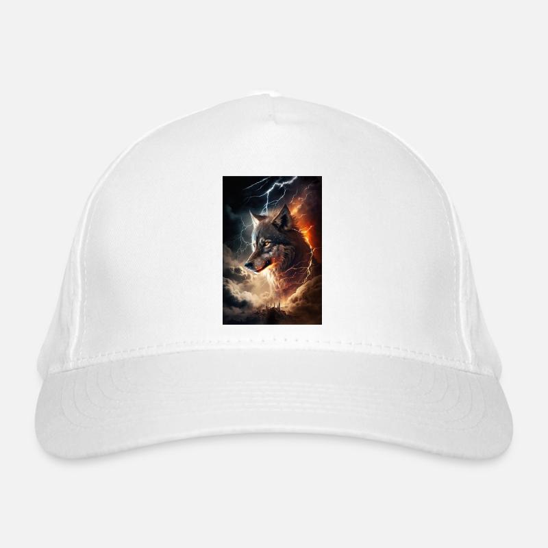 Wolf Blitz Thunder Epic Cool Epic Wolves Casquette classique bio