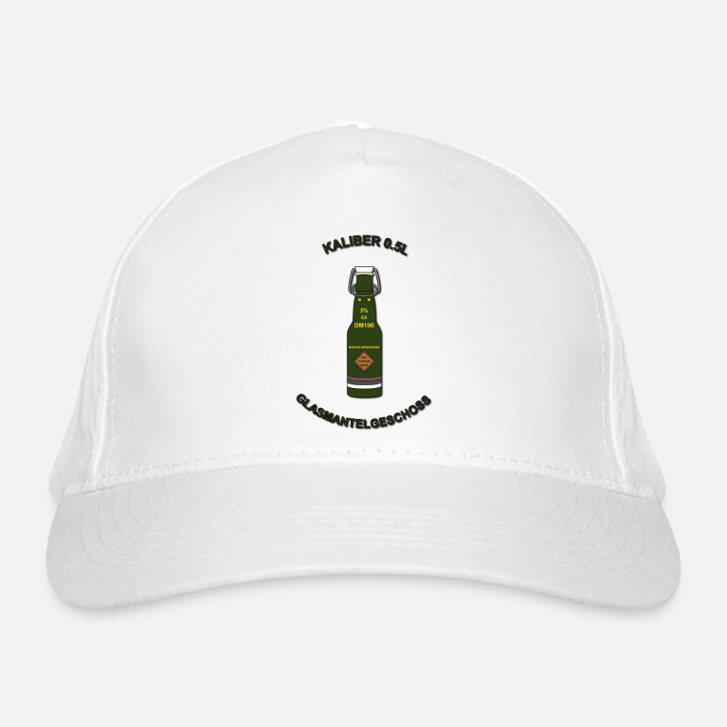Glasmantelgeschoss V2 Bio-Baseballkappe