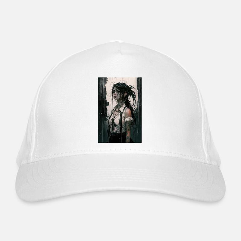 Gothique Mädchen Anime Emo Girl Casquette classique bio