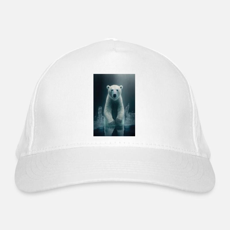 polar bear Organic Baseball Cap