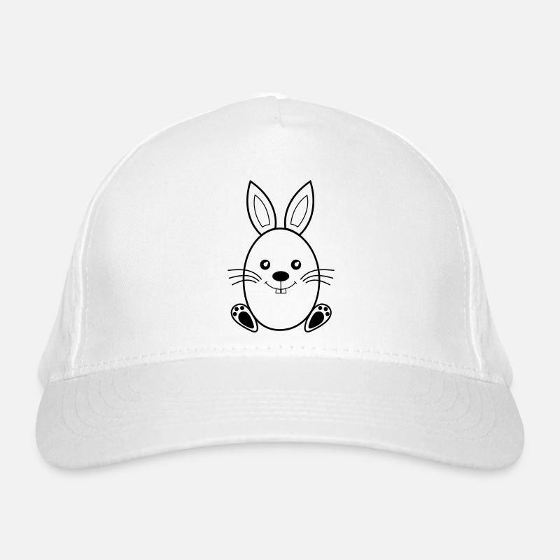 Easter Bunny Organic Baseball Cap