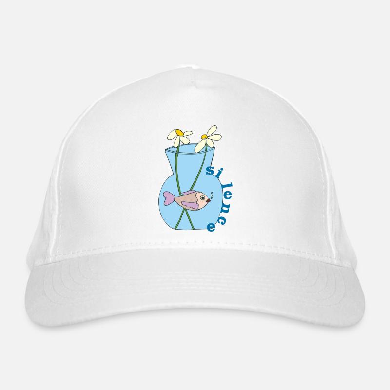 Poisson dans un bocal Casquette classique bio