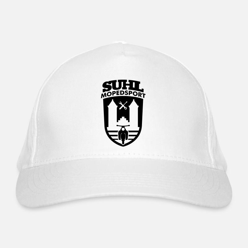 Suhl Mopedsport with Simson Star Sparrowhawk Hawk v2 Organic Baseball Cap