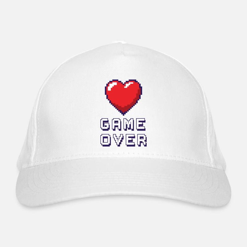 Game Over violet Casquette classique bio