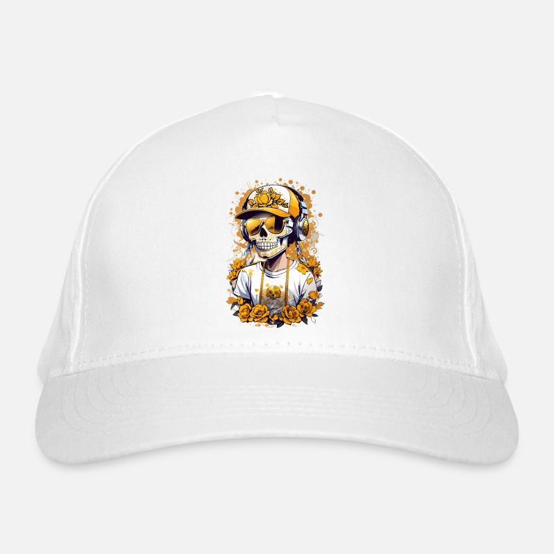 Sugar Skull Organic Baseball Cap