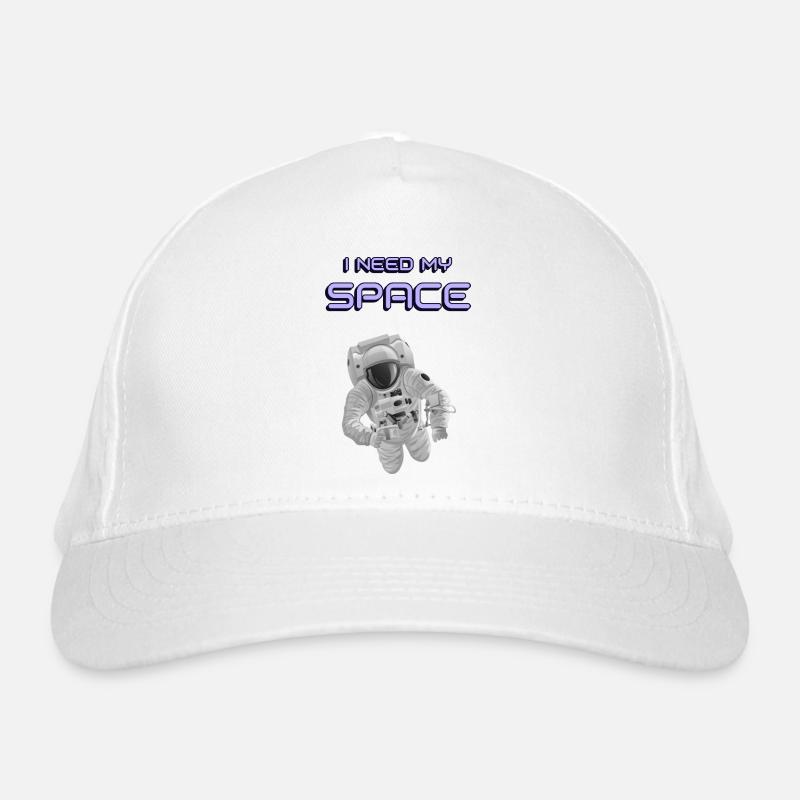 I Need my Space - Funny Astronaut Organic Baseball Cap