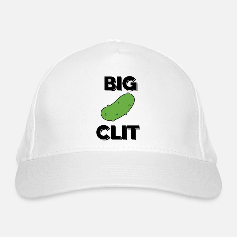Big Clit Bio-Baseballkappe