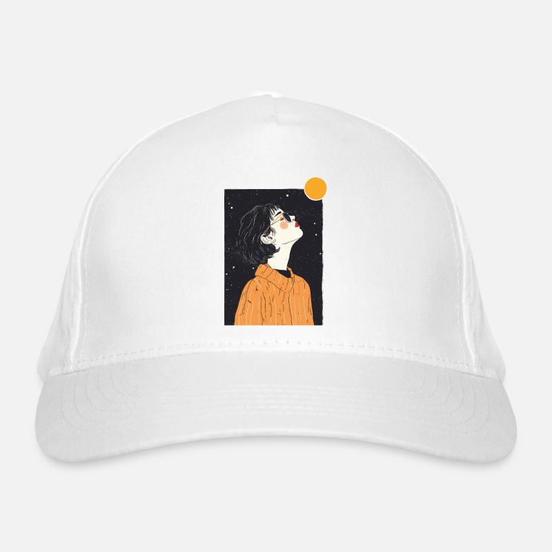 Head in the Moon Organic Baseball Cap